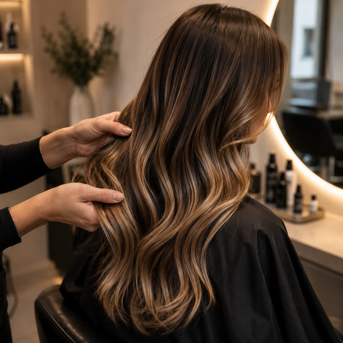 Soft Waves Finish mit gesundem Glanz und Bewegung